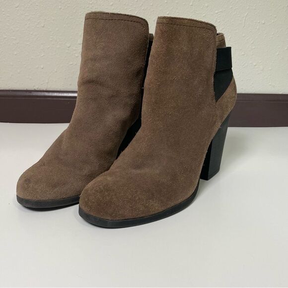 Kenneth Cole Reaction "Might Make It" Leather Ankle Booties Women's Size 8.5 - Picture 13 of 15